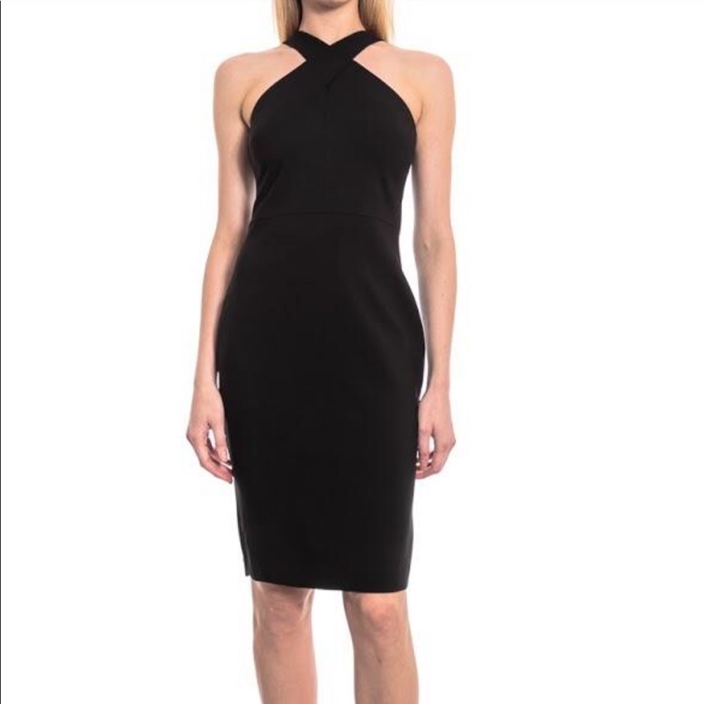 Likely Carolyn Black Halter Dress NWOT - Picture 1 of 6